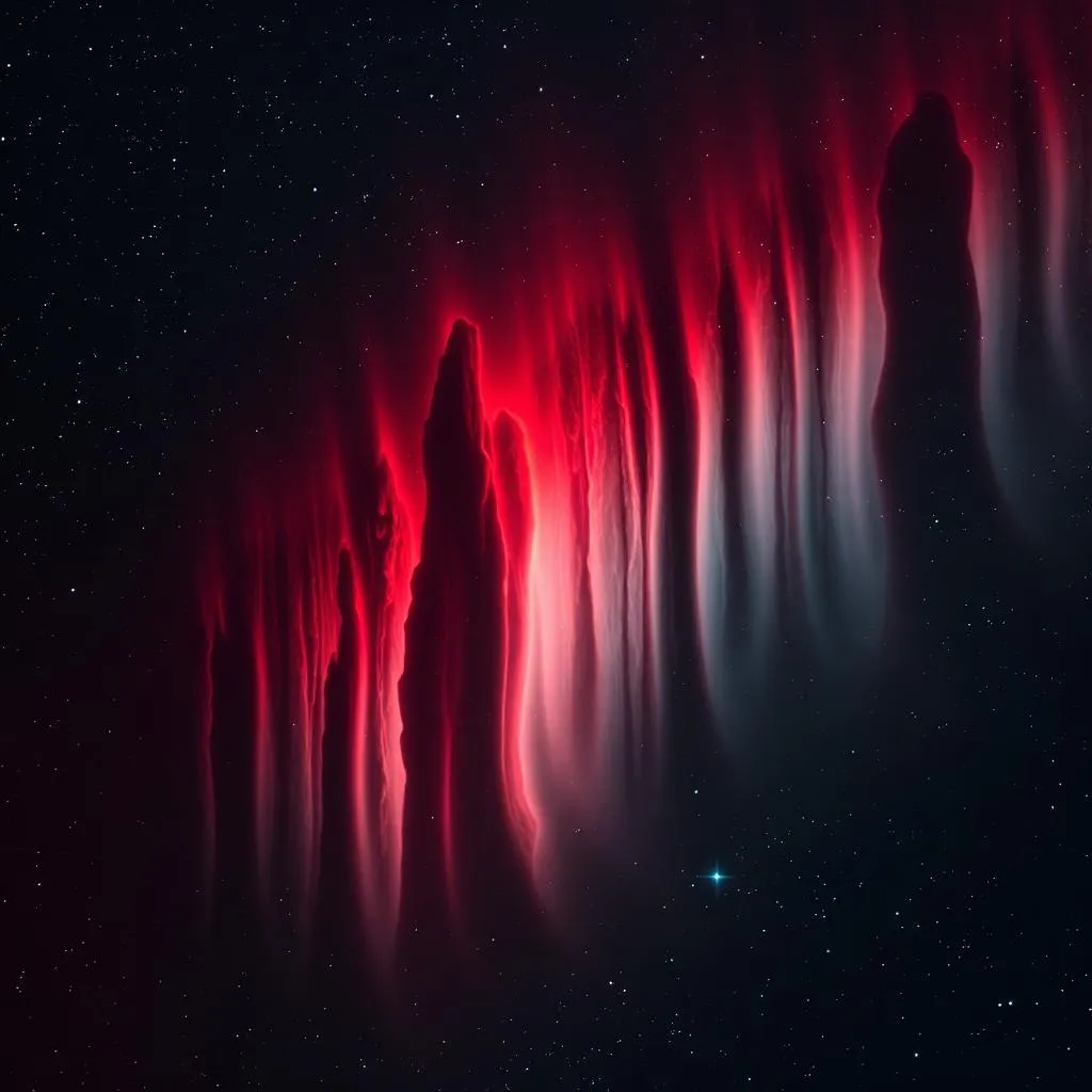 Emission nebula example